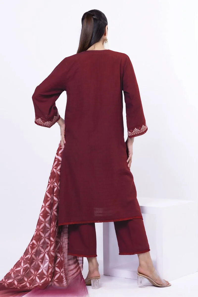 Khaadi 3Pc Embroidered Lawn Suit SS616A gulbuy.com