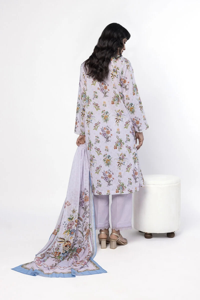 Khaadi 2Pc Embroidered Lawn Suit SS801A gulbuy.com