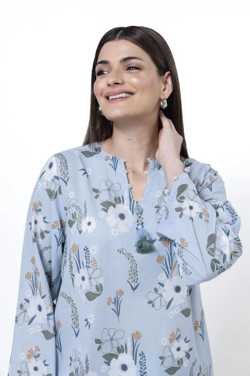Khaadi 2Pc Printed Lawn Suit SSY181B gulbuy.com