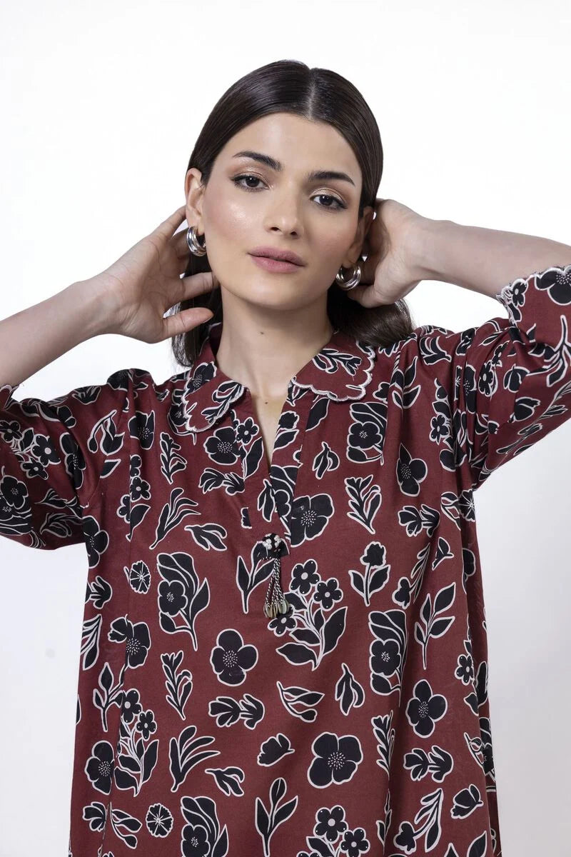 Khaadi 2Pc Printed Lawn Suit SSY184B gulbuy.com
