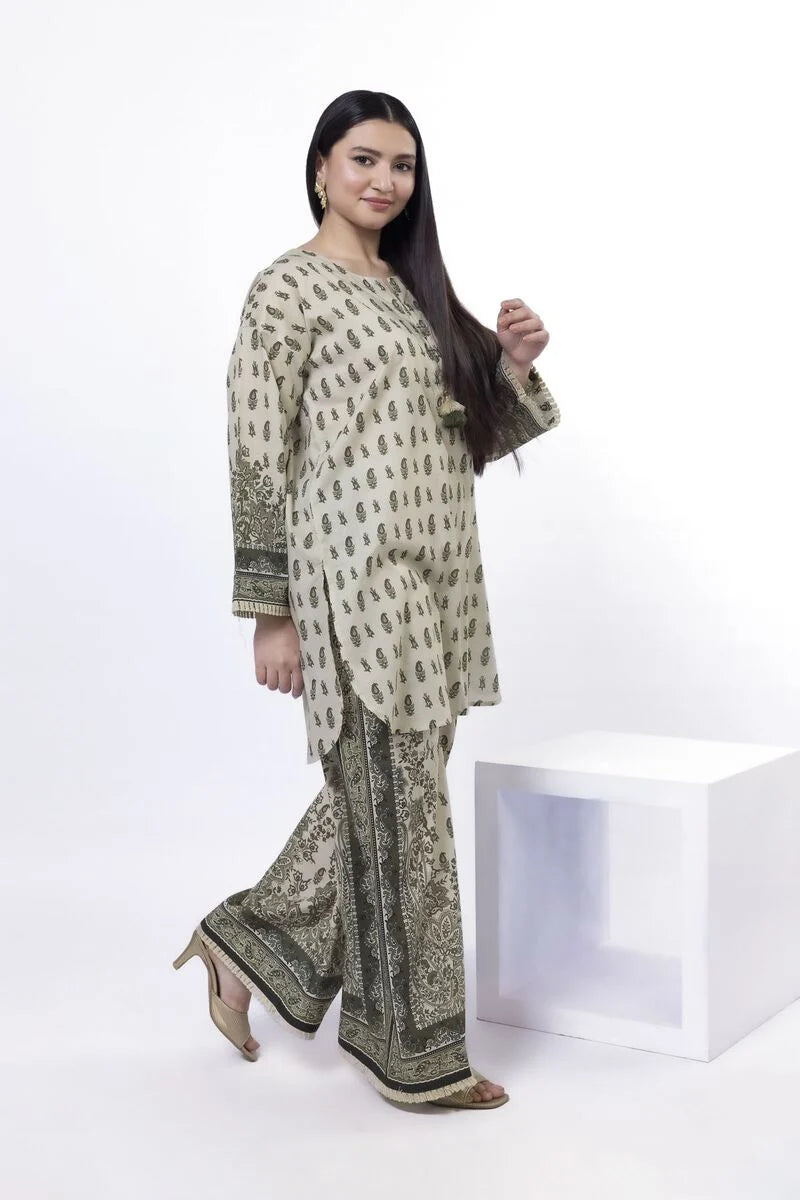 Khaadi 2Pc Printed Lawn Suit SSY2287B gulbuy.com