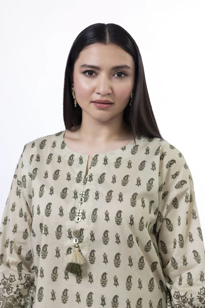 Khaadi 2Pc Printed Lawn Suit SSY2287B gulbuy.com