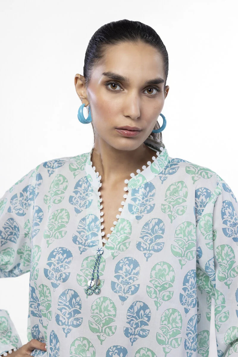 Khaadi 2Pc Printed Lawn Suit SSY2502A gulbuy.com