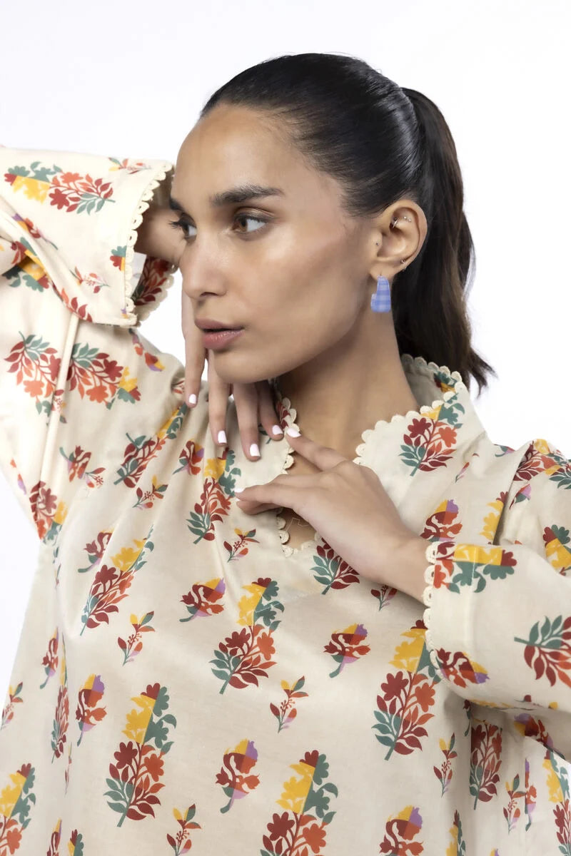 Khaadi 2Pc Printed Lawn Suit SSY2503A gulbuy.com