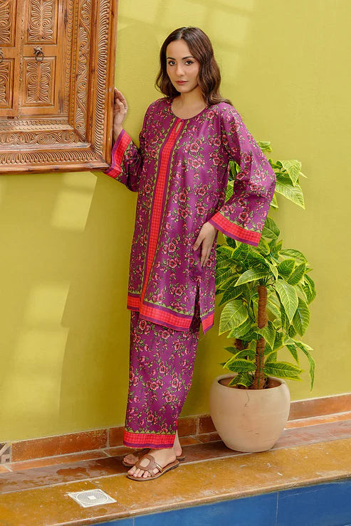 Waniya 2Pc Printed Lawn Suit BLOSSOM SKETCH gulbuy.com