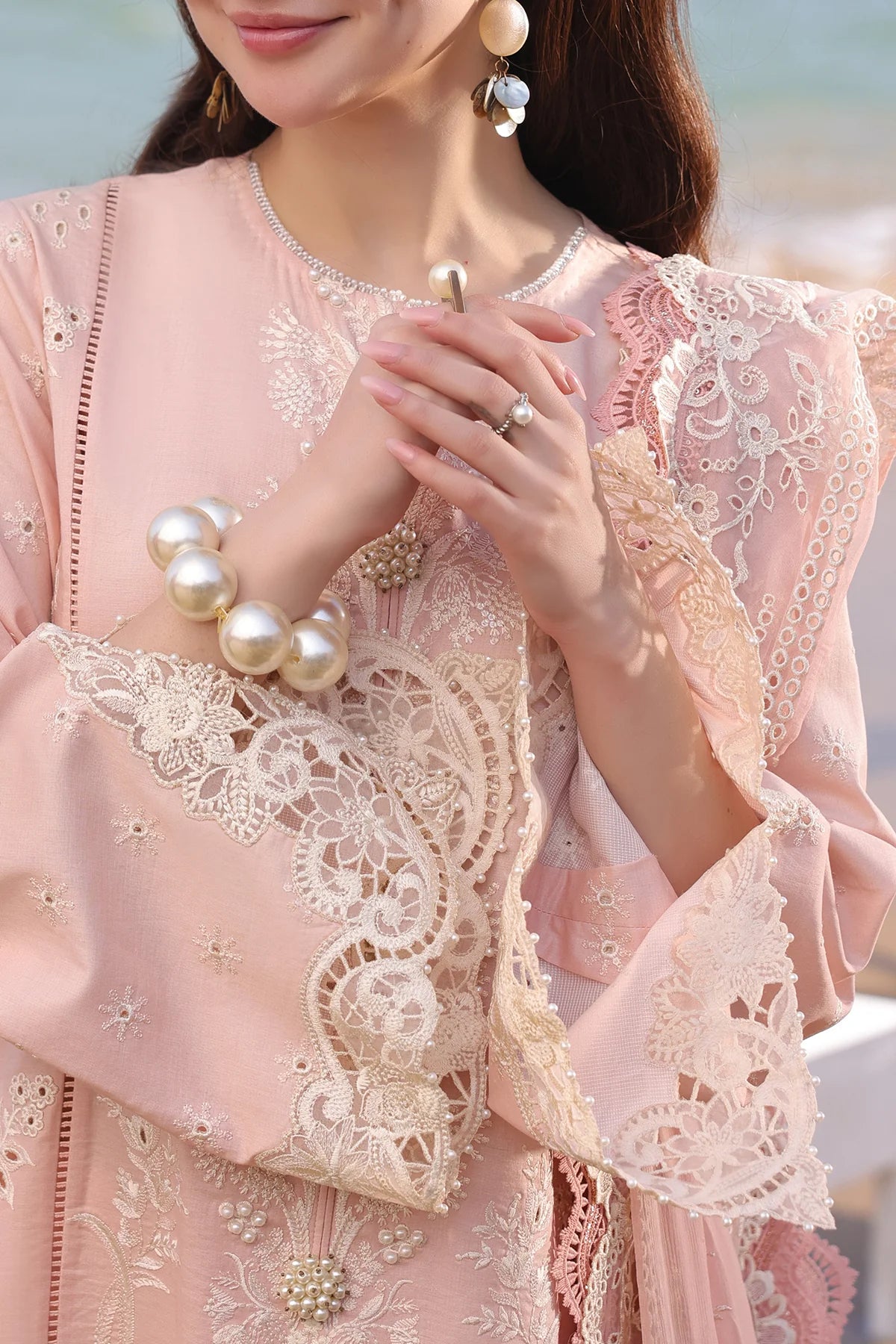 Imrozia 3Pc Embroidered Lawn Suit SL 84 Amaya gulbuy.com