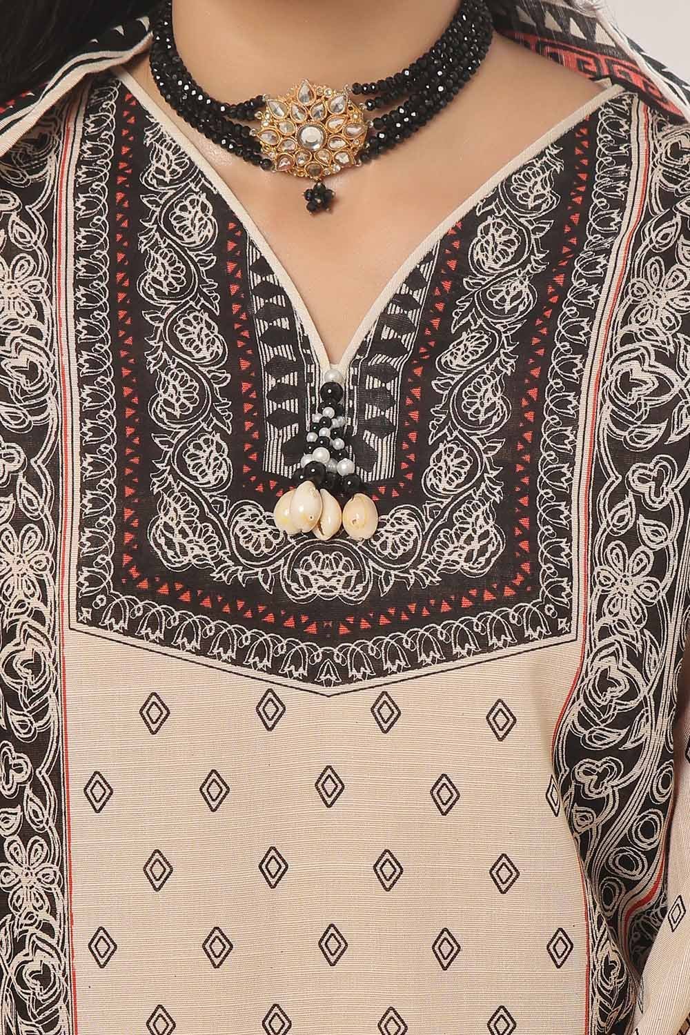 GulAhmed 3Pc Printed Khaddar Suit WNS-42001 gulbuy.com