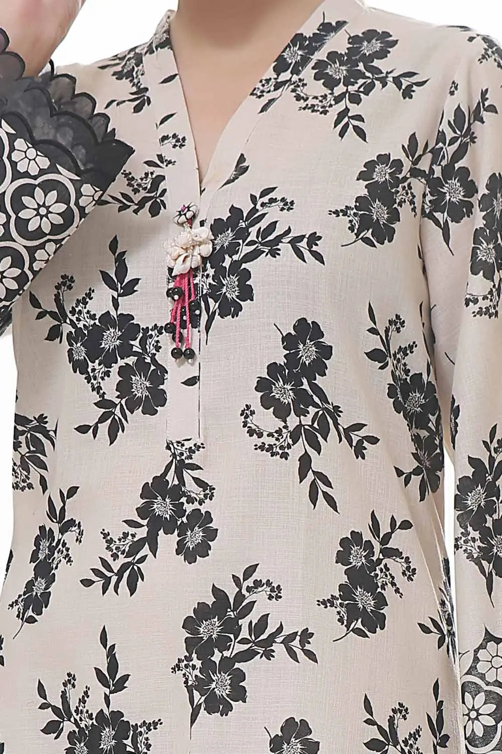 GulAhmed 3Pc Printed Khaddar Suit WNS-42131 gulbuy.com