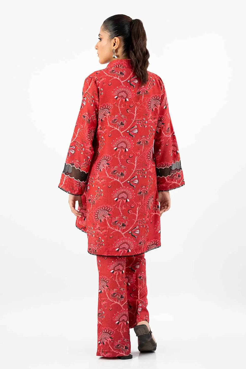 GulAhmed 2Pc Printed Karandi Suit WNST-42020 gulbuy.com