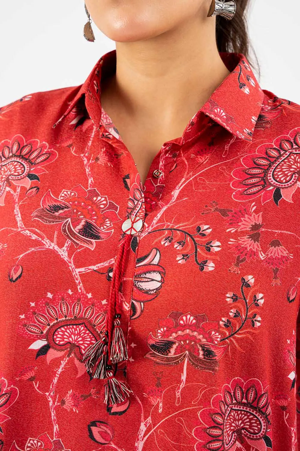 GulAhmed 2Pc Printed Karandi Suit WNST-42020 gulbuy.com